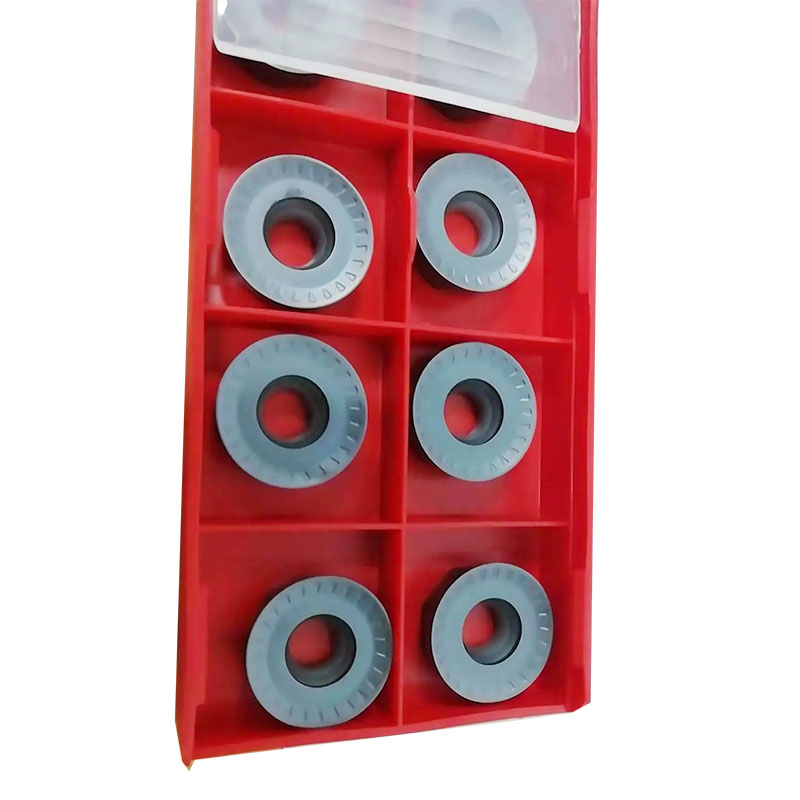 硬質合金切削刀具 帶 PVD 和 CVD 涂層的可轉位表面銑削刀片 RCKT2006MO - 細節圖 01