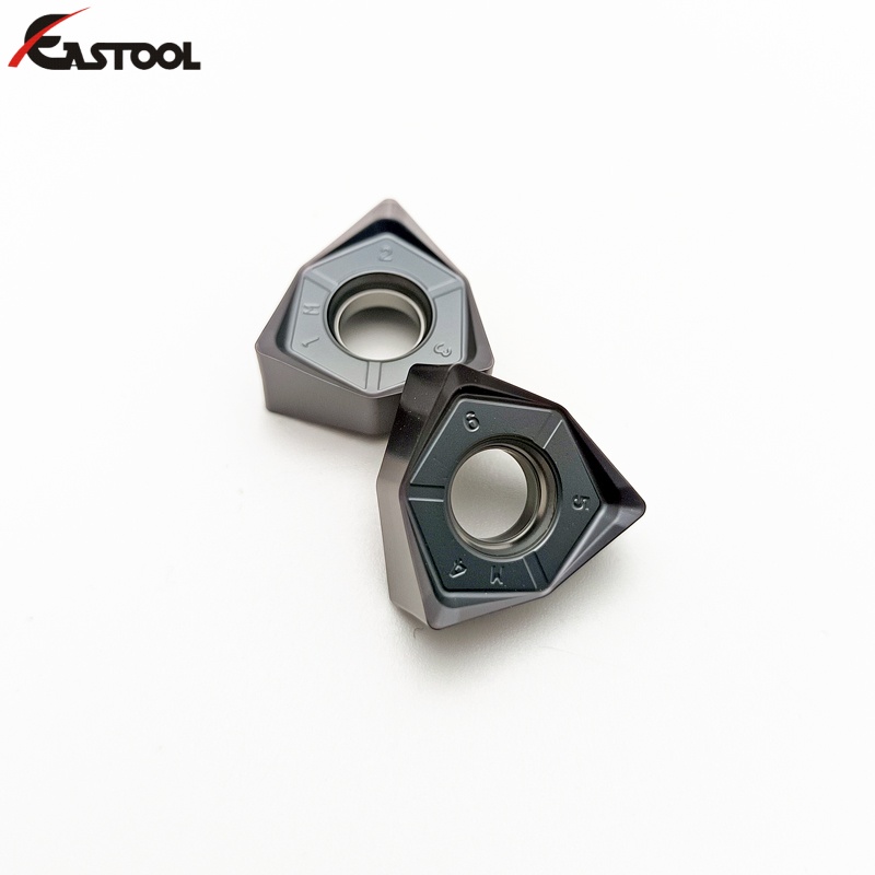 數控銑床刀具硬質合金刀片 WNMU080608-GM 用于方肩銑刀