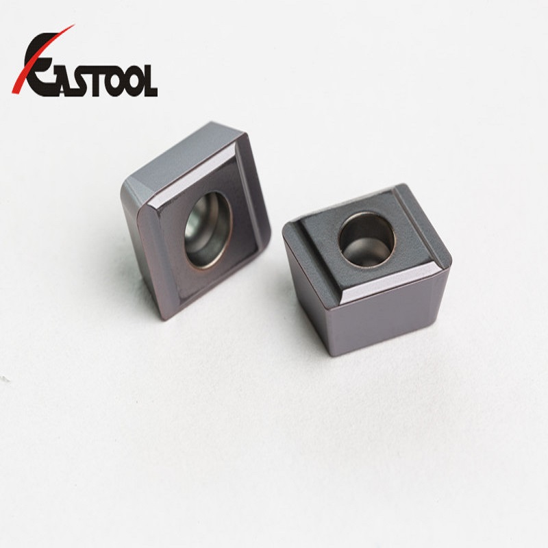 車床切削刀具硬質合金鉆削刀片 800-06T308M-I-G，用于深孔加工，帶 PVD 涂層